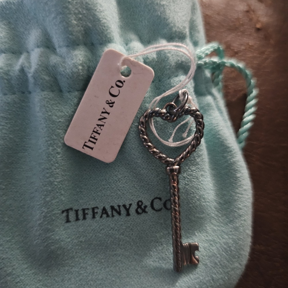 Tiffany & Co. Silver Key Pendant
